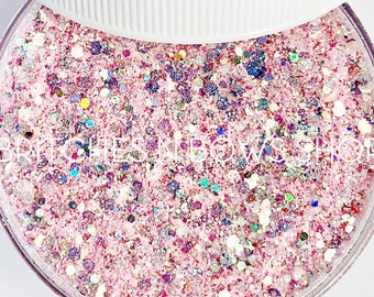 Cheerleader || Exclusive Premium Polyester Glitter, 1oz by Weight • TRANSPARENT • || up to .062 mix