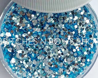 Cinderella (Diamond Princess) || Exclusive Polyester Glitter, 1oz by Weight • TRANSPARENT • || up to .062