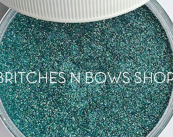 Aquamarine • March Birthstone  || Exclusive Polyester Glitter, 1oz by Weight • OPAQUE • || .004 cut