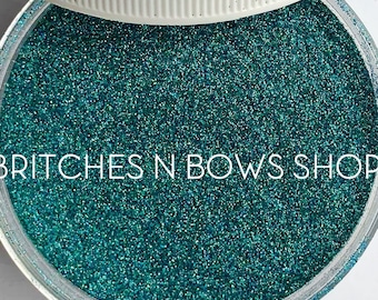 Alexandrite Teal • June Birthstone || Exclusive Polyester Glitter Mix, 1oz by Weight • OPAQUE • || .004 cut