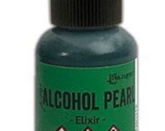 Elixir Pearl Alcohol Ink 0.5 fl oz || Tim Holtz, Ranger