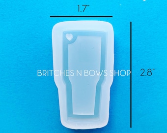 Tumbler Shaker Keychain UV Silicone Mold || BnB Exclusive Mold