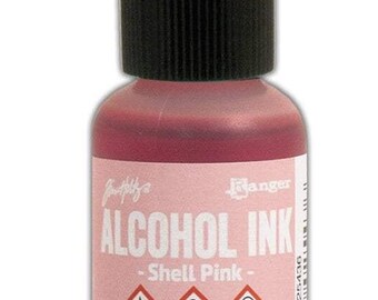 Shell Pink Alcohol Ink 0.5 fl oz || Tim Holtz, Ranger