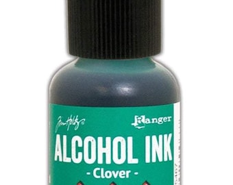 Clover Alcohol Ink 0.5 fl oz || Tim Holtz, Ranger