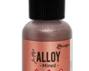 Mined Alloy Alcohol Ink 0.5 fl oz || Tim Holtz, Ranger