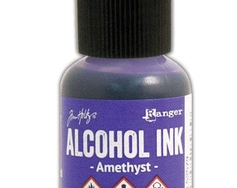 Amethyst Alcohol Ink 0.5 fl oz || Tim Holtz, Ranger