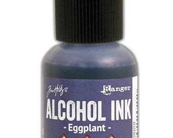 Eggplant Alcohol Ink 0.5 fl oz || Tim Holtz, Ranger