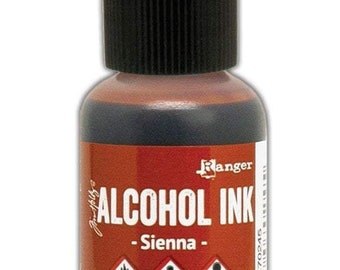 Sienna Alcohol Ink 0.5 fl oz || Tim Holtz, Ranger