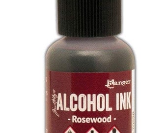 Rosewood Alcohol Ink 0.5 fl oz || Tim Holtz, Ranger