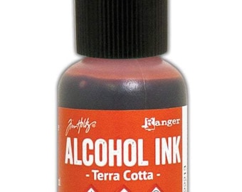 Terra Cotta Alcohol Ink 0.5 fl oz || Tim Holtz, Ranger