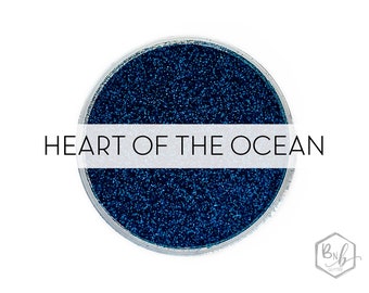 Heart of the Ocean || Premium Polyester Glitter, 1oz by Weight • OPAQUE • || .008 cut