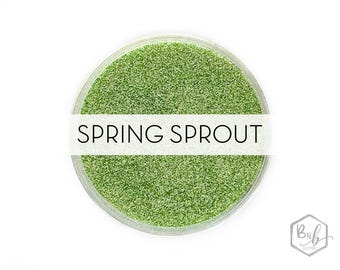 Spring Sprout || Polyester Glitter, 1oz by Weight • OPAQUE • || .008 cut