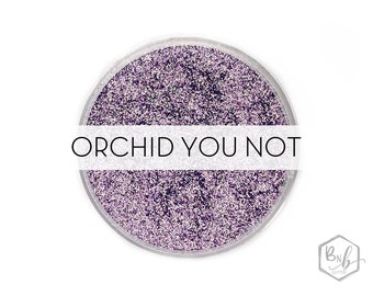 Orchid You Not || Premium Polyester Glitter, 1oz by Weight • OPAQUE • || .008 cut