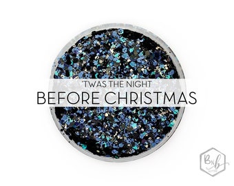 Twas the Night Before Christmas || Exclusive Premium Polyester Glitter, 1oz by Weight • OPAQUE • || up to .062 cut