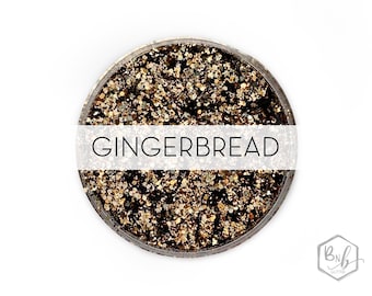 Gingerbread || Exclusive Premium Polyester Glitter • Packaged by Weight • OPAQUE • || up to . 062 cut