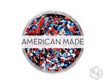 American Made || Exclusive Premium Polyester Glitter, 1oz by Weight • OPAQUE • || up to .125