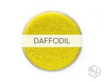 Daffodil || Exclusive Premium Polyester Glitter Blend • 1oz by Weight • TRANSPARENT • || up to .015 cut