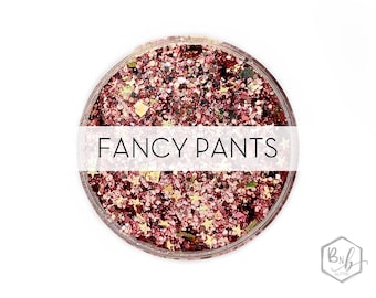 Fancy Pants || Premium Polyester Glitter, 1oz by Weight • OPAQUE • || up to .125 cut