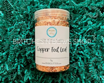 Copper Foil Flakes || 10g Jar