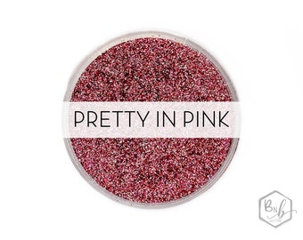 Pretty in Pink || Premium Polyester Glitter, 1oz  by Weight • OPAQUE • || .008 cut