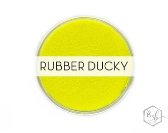 Rubber Ducky || Premium Polyester Glitter, 1oz by Weight • OPAQUE • || .008 cut