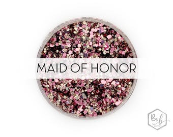 Maid of Honor || Exclusive Premium Polyester Glitter • Packaged by Weight • OPAQUE • || up to .040 cut