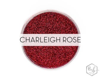 Charleigh Rose || Premium Polyester Glitter, 1oz by Weight • OPAQUE • || .008 cut