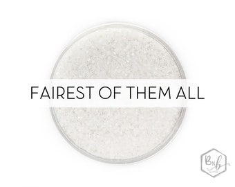 Fairest of them All || Premium Polyester Glitter, 1oz by Weight • TRANSPARENT • || up to .04 cut