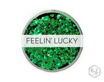 Feelin Lucky || Exclusive Premium Polyester Glitter Mix • 1oz by Weight • OPAQUE • || up to .094 cut