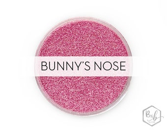 Bunny's Nose || Polyester Glitter, 1oz by Weight • OPAQUE • || .008 cut