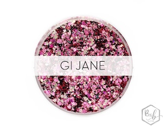 GI Jane || Exclusive Premium Polyester Glitter, 1oz by Weight • OPAQUE • || up to .062 cut