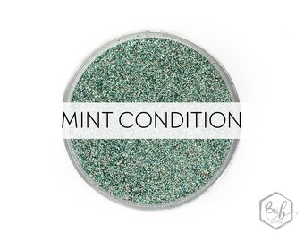 Mint Condition || Premium Polyester Glitter, 1oz by Weight • OPAQUE • || .008 cut