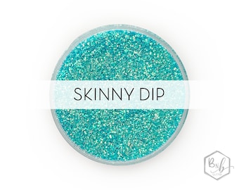 Skinny Dip || Exclusive Premium Polyester Glitter, 1oz by Weight • SEMI-OPAQUE • || up to .015 cut