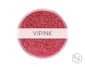 V.I.Pink (VIPink) || Premium Polyester Glitter, 1oz By Weight • OPAQUE • || .008 cut