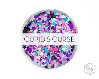 Cupid's Curse || Exclusive Premium Polyester Glitter Mix • 1oz by Weight • Semi-OPQAUE • || up to .094 cut