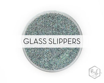 Glass Slippers || Premium Polyester Glitter, 1oz by Weight • TRANSPARENT • || .008 cut