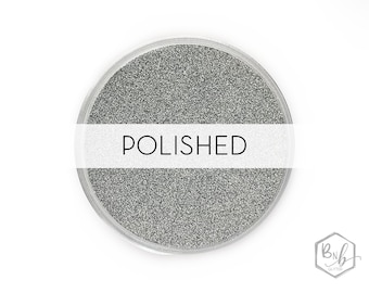 Polished || Premium Polyester Glitter • 1oz by Weight • OPAQUE • || .004 cut