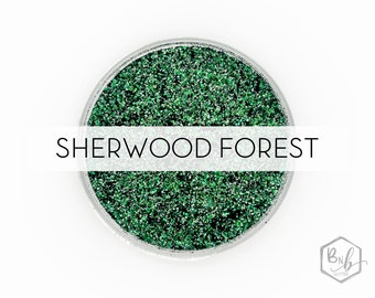 Sherwood Forest || Exclusive Premium Polyester Glitter Blend, 1oz by Weight • OPAQUE • || up to .015 cut