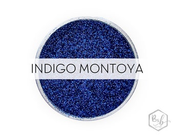 Indigo Montoya || Premium Polyester Glitter, 1oz by Weight • OPAQUE • || .008 cut