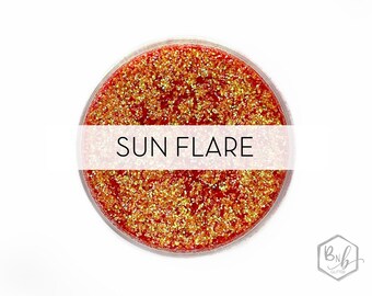 Sun Flare || Premium *Cosmetic* Polyester Glitter, 1oz by Weight • TRANSPARENT • || .015 cut