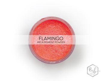 Flamingo Pigment Powder || Cosmetic Mica Pigment for Crafts || ~10g