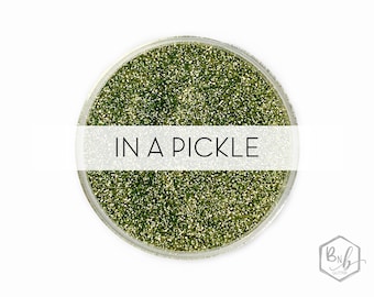 In a Pickle || Premium Polyester Glitter, 1oz by Weight • OPAQUE • || .008 cut