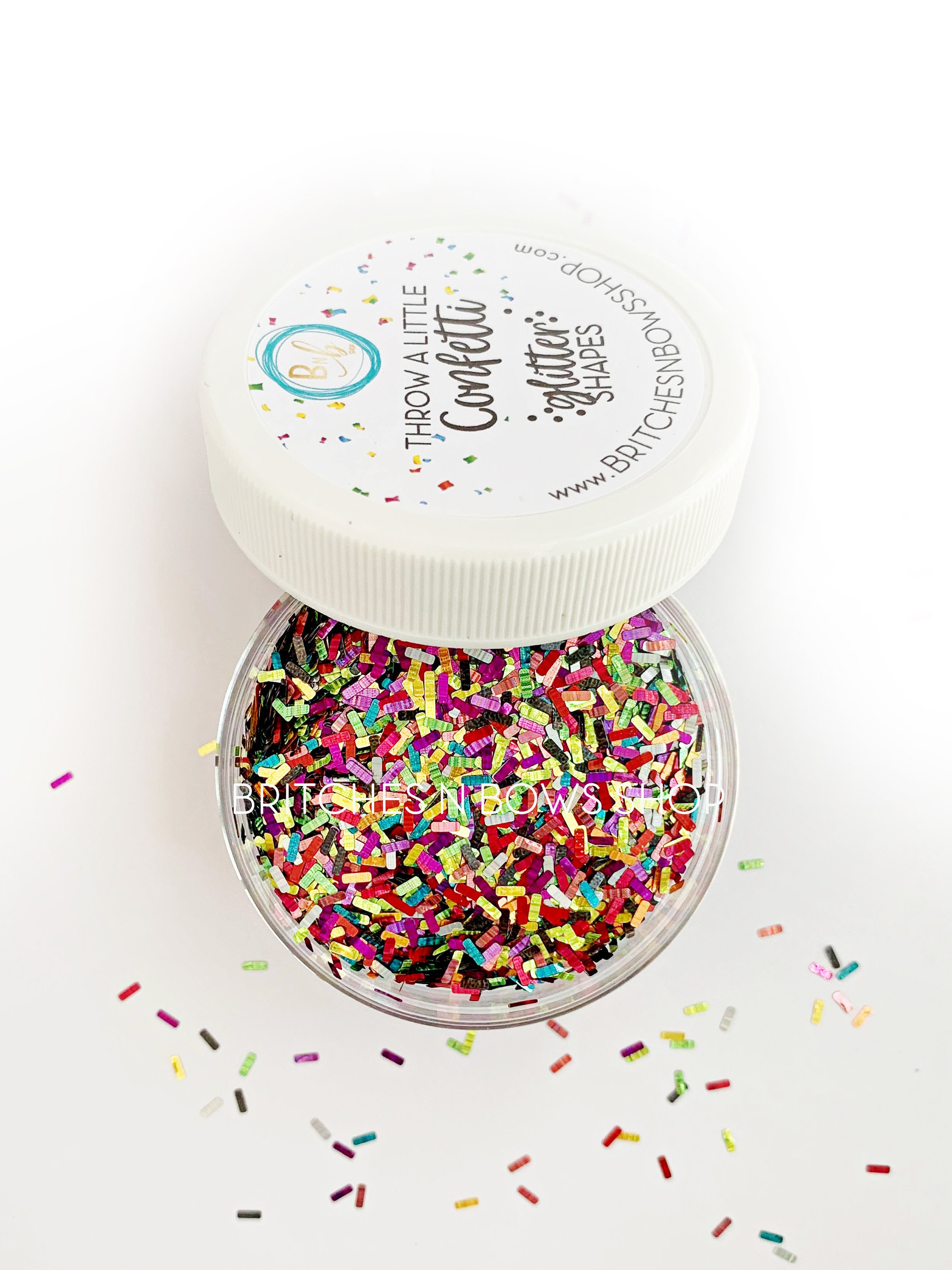 Colorful Round Nail Art Confetti Glitter