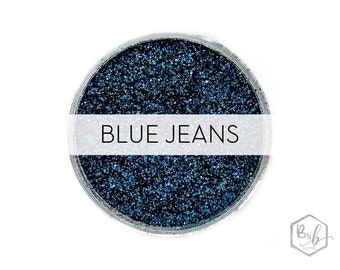 Blue Jeans || Exclusive Premium Polyester Glitter • Packaged by Weight • OPAQUE • || up to .015 cut