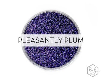 Pleasantly Plum || Exclusive Premium Polyester Glitter • Packaged by Weight • OPAQUE • || .008 cut