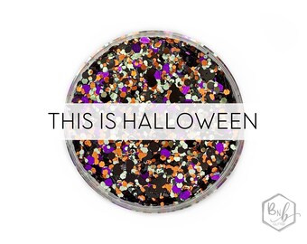 This is Halloween || Exclusive Premium Polyester Glitter • Packaged by Weight • OPAQUE • || up to .094 cut