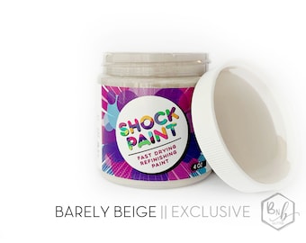 Barely Beige || Exclusive Shock Paint Shade by Counter Culture DIY