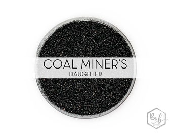 Coal Miner's Daughter || Exclusive Premium Polyester Glitter • Packaged by Weight • OPAQUE • || .008 cut