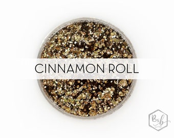 Cinnamon Roll || Exclusive Premium Polyester Glitter, 1oz by Weight • OPAQUE • || up to .062 cut