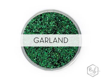 Garland || Exclusive Premium Polyester Glitter, 1oz by Weight • OPAQUE • || up to .015 cut